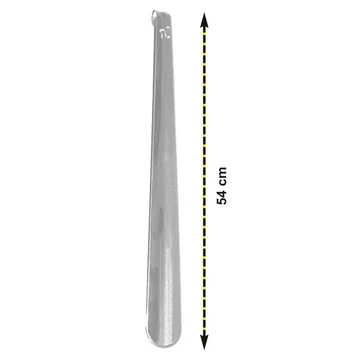 Nikkelezett fém cipőkanál 42 cm