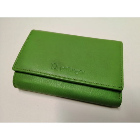 Gittinger Valódi bőr pénztárca (zöld)