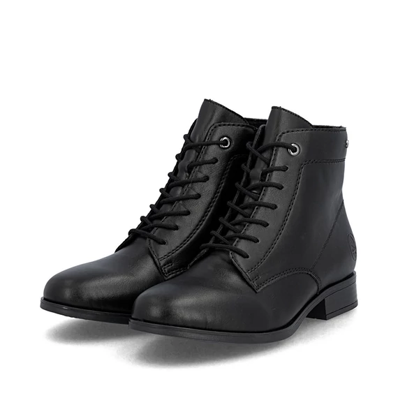 Rieker női bokacipő - fekete